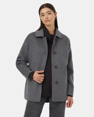 10TREE WOOL BUTTON FRONT COAT