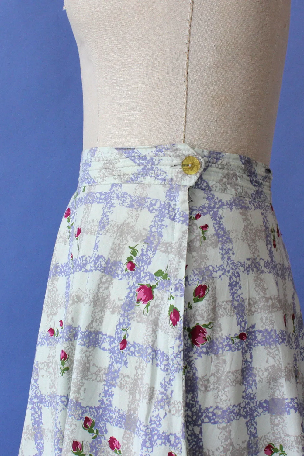 1950s Tulip Circle Skirt M/L