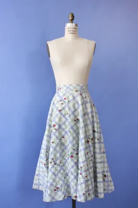 1950s Tulip Circle Skirt M/L