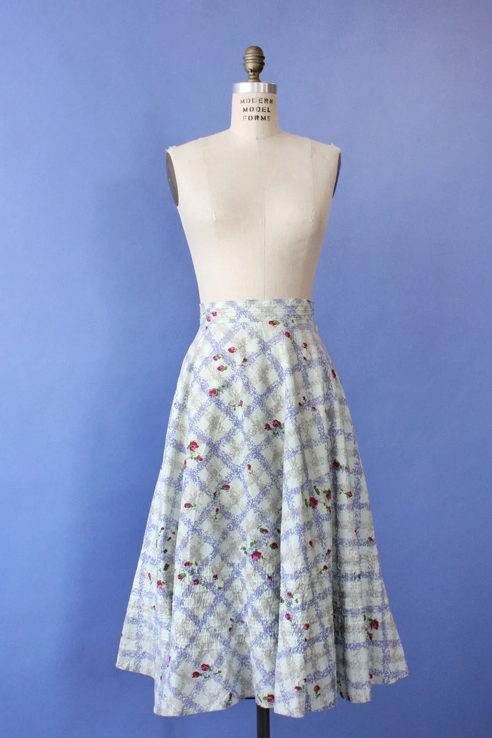 1950s Tulip Circle Skirt M/L