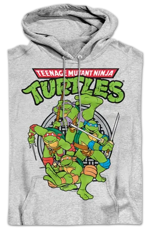 Action Poses Teenage Mutant Ninja Turtles Hoodie