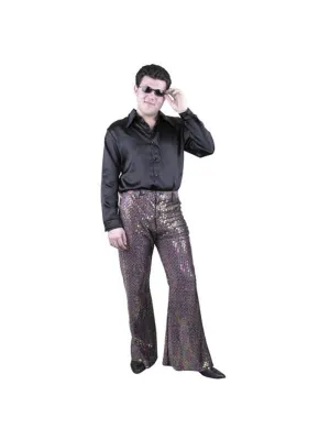 Adult Men's Sequin Disco Pants