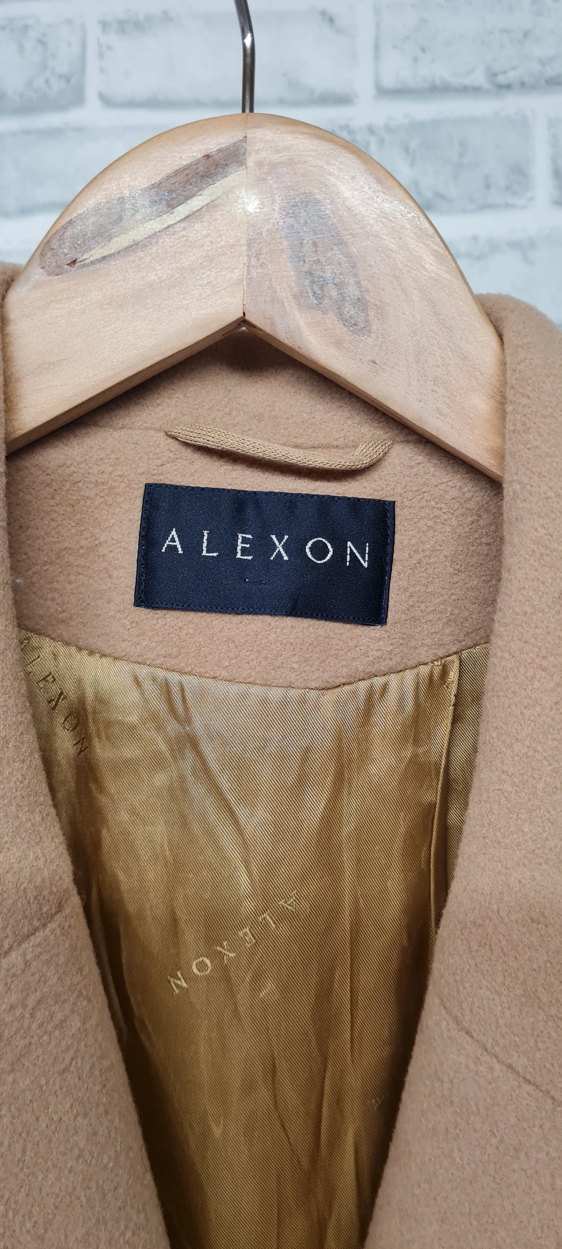 Alexon Wool Camel Coat Size 10