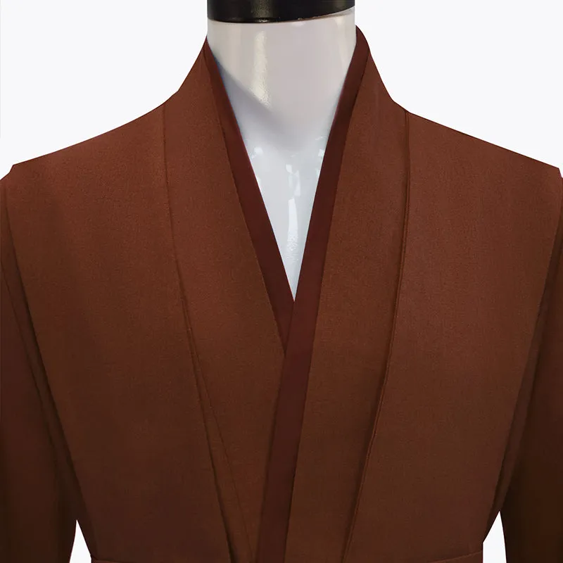 Anakin Brown Tunic Suit Star Wars Anakin Skywalker Cosplay Costume Halloween Outfit Becostume