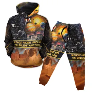 Ancient African Achievements All-over Hoodie and Joggers Set