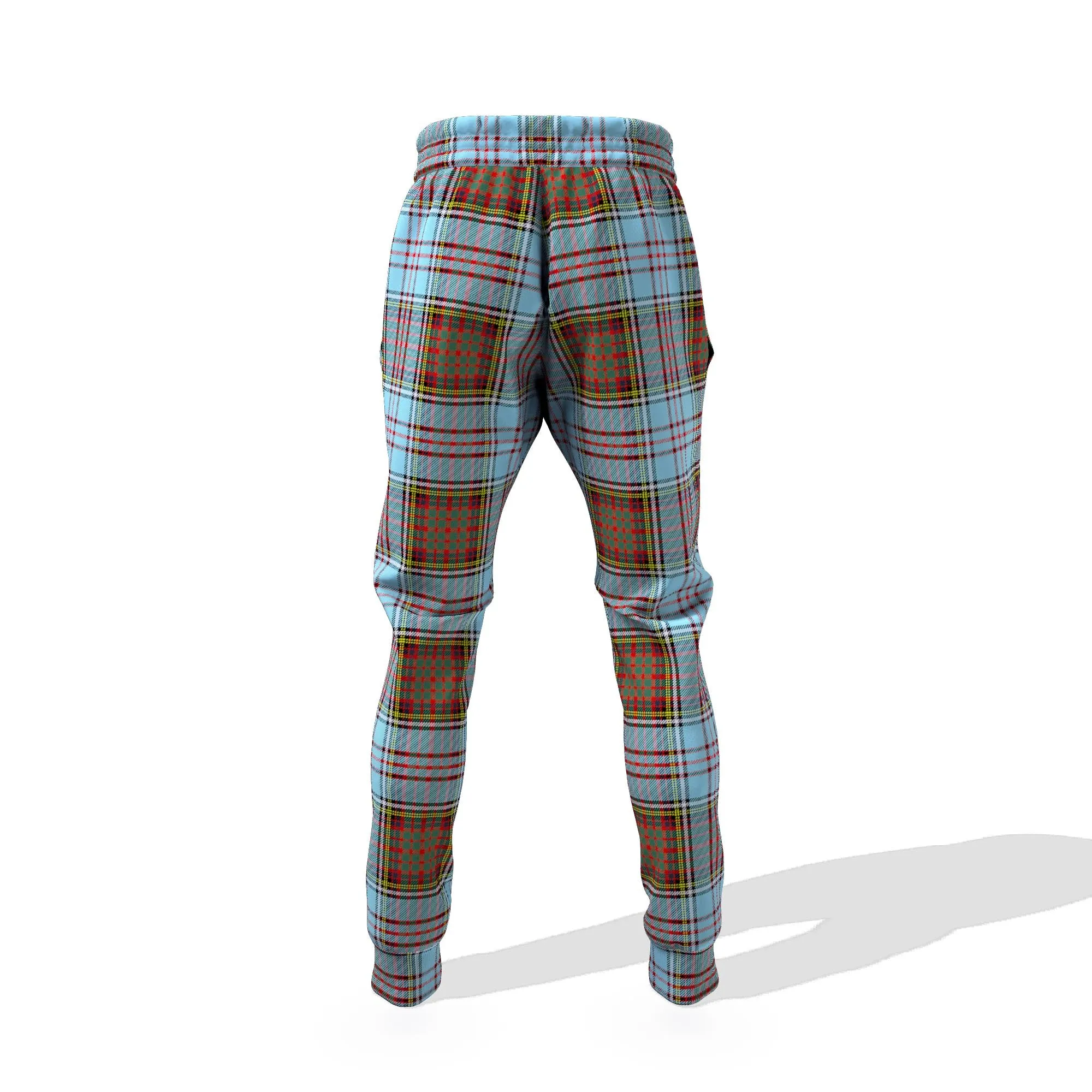 Anderson Ancient Tartan Joggers Pants with Family Crest