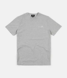 A.P.C. Item T-Shirt - Heather Grey