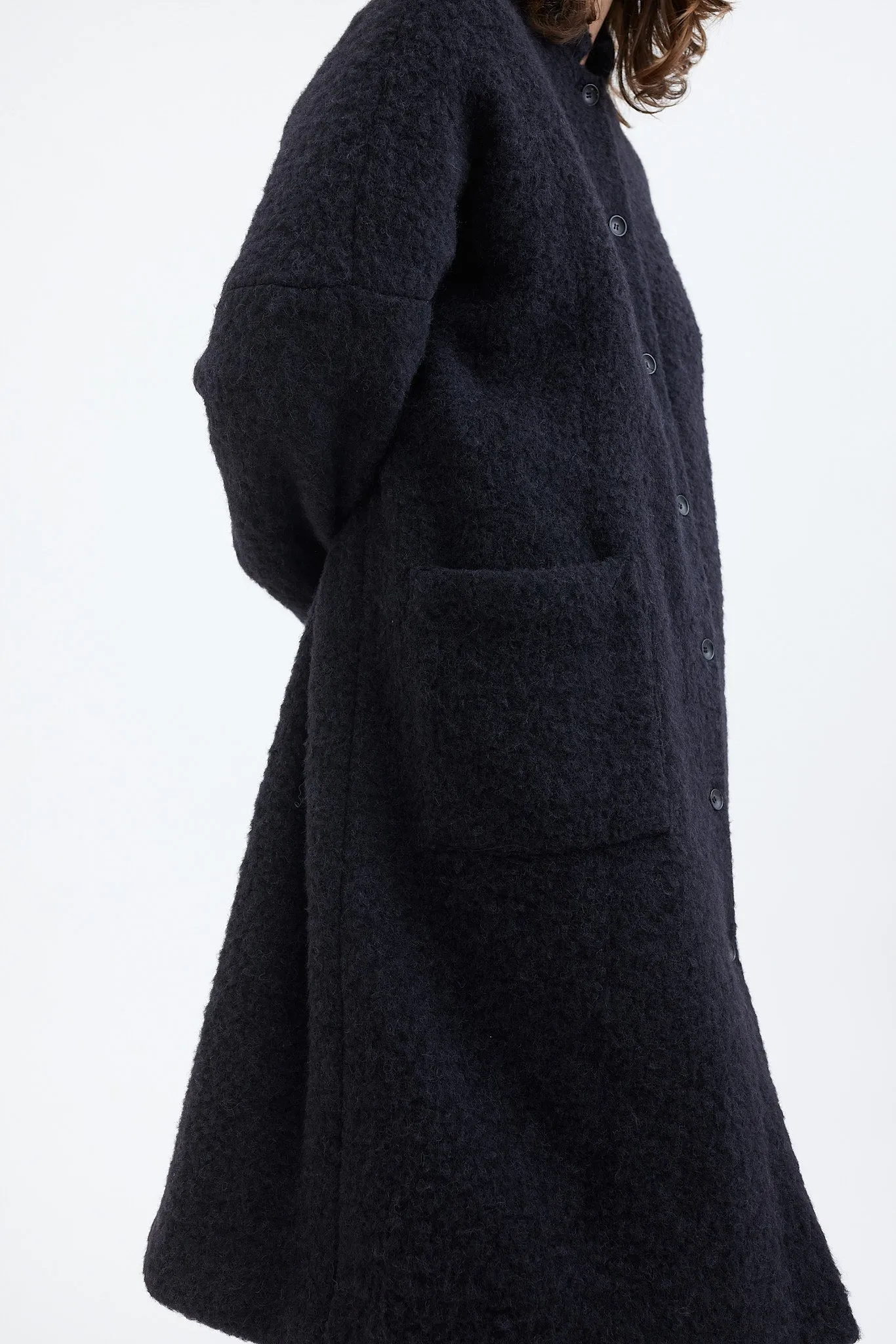 Apuntob - Alpaca Virgin Wool Coat - P1802/TS721