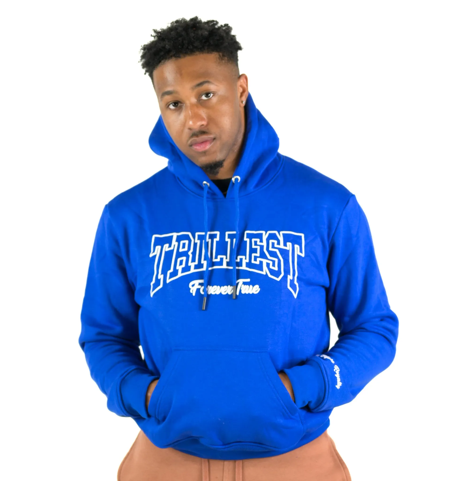 Arched Trillest Forever True Hoodie - Royal/White