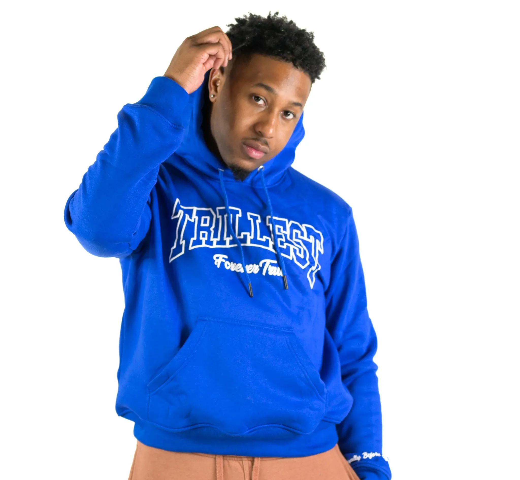 Arched Trillest Forever True Hoodie - Royal/White