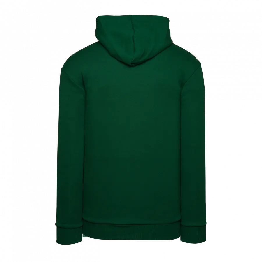 Athletic Knit (AK) A3000A-029 Dark Green Adult Apparel Cotton Hooded Sweatshirt