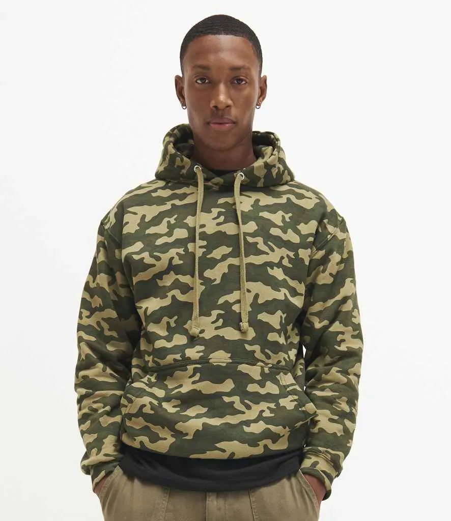 AWDis Camo Hoodie | Green Camo