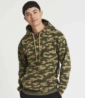 AWDis Camo Hoodie | Green Camo