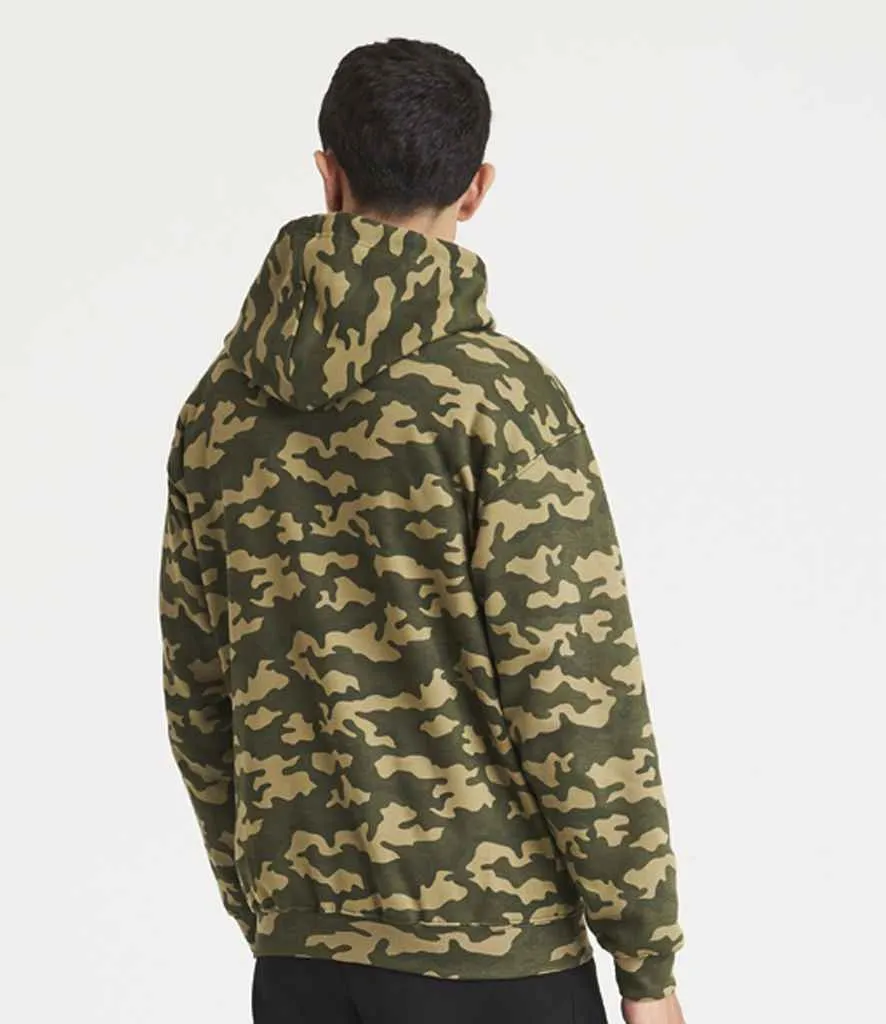 AWDis Camo Hoodie | Green Camo