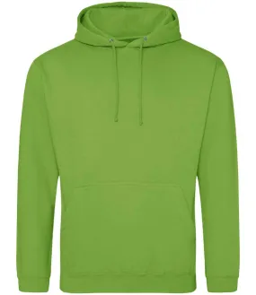 AWDis College Hoodie | Lime Green