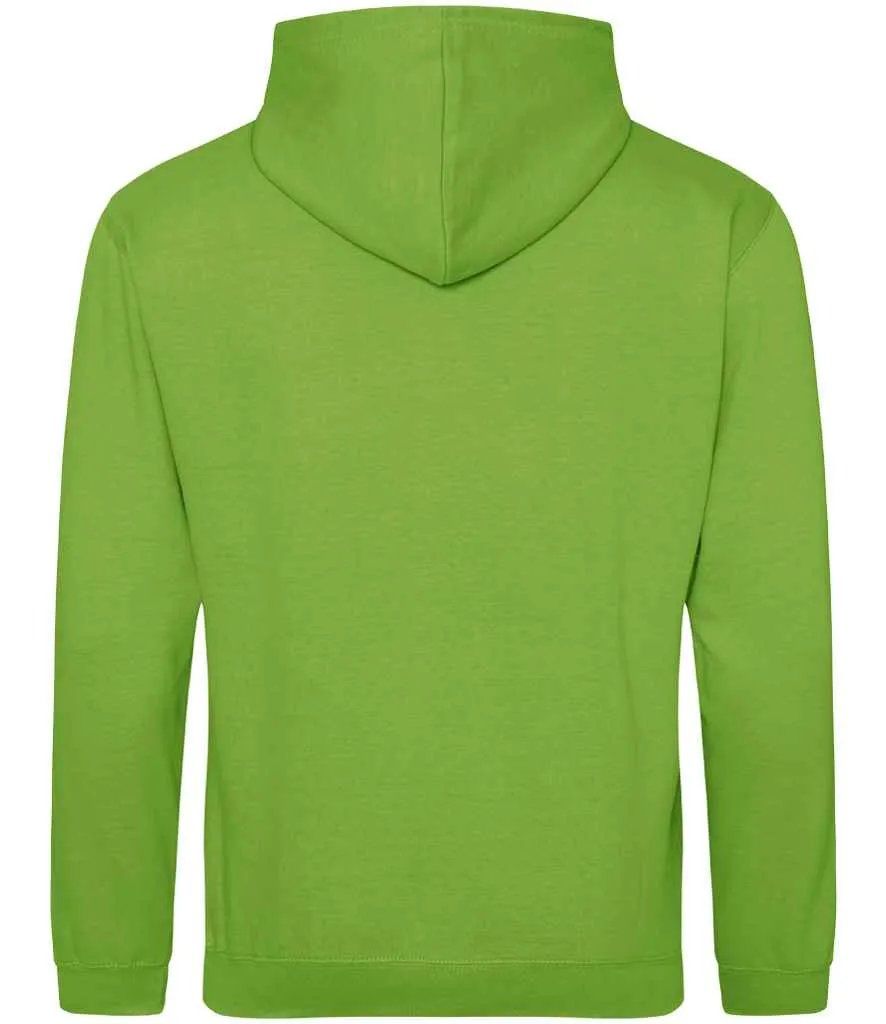 AWDis College Hoodie | Lime Green