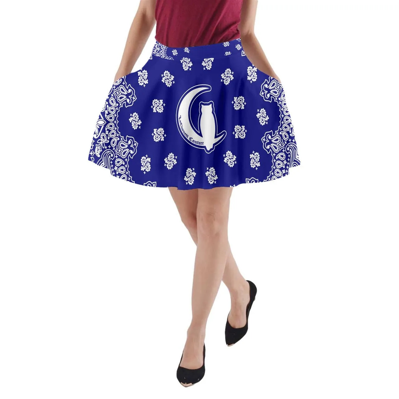 Bandana Cs'up A-Line Pocket Skirt