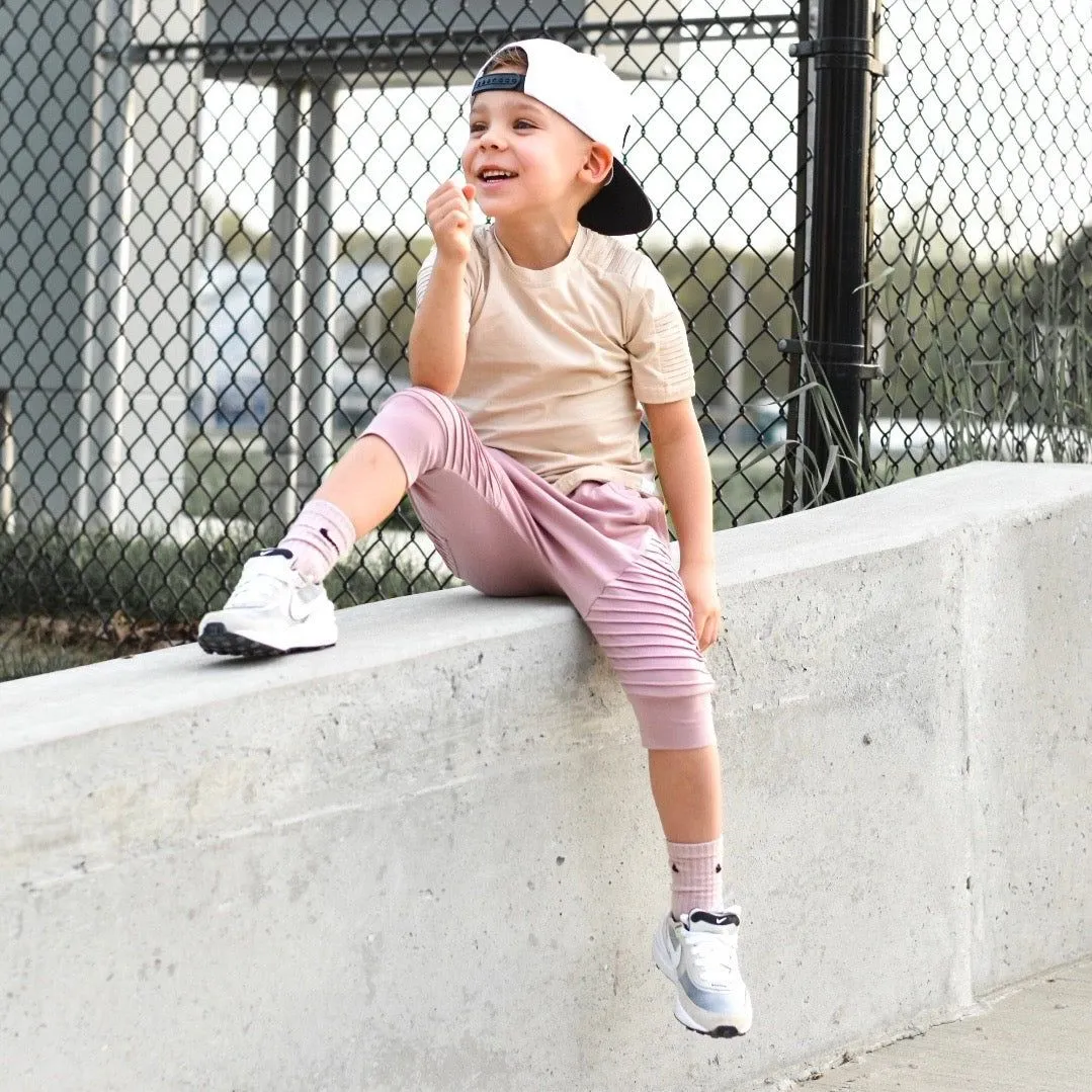 Biker Shorts- Dusty Rose