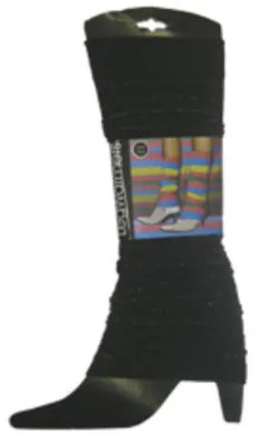 black w/ silver stripes leg warmers Case of 36