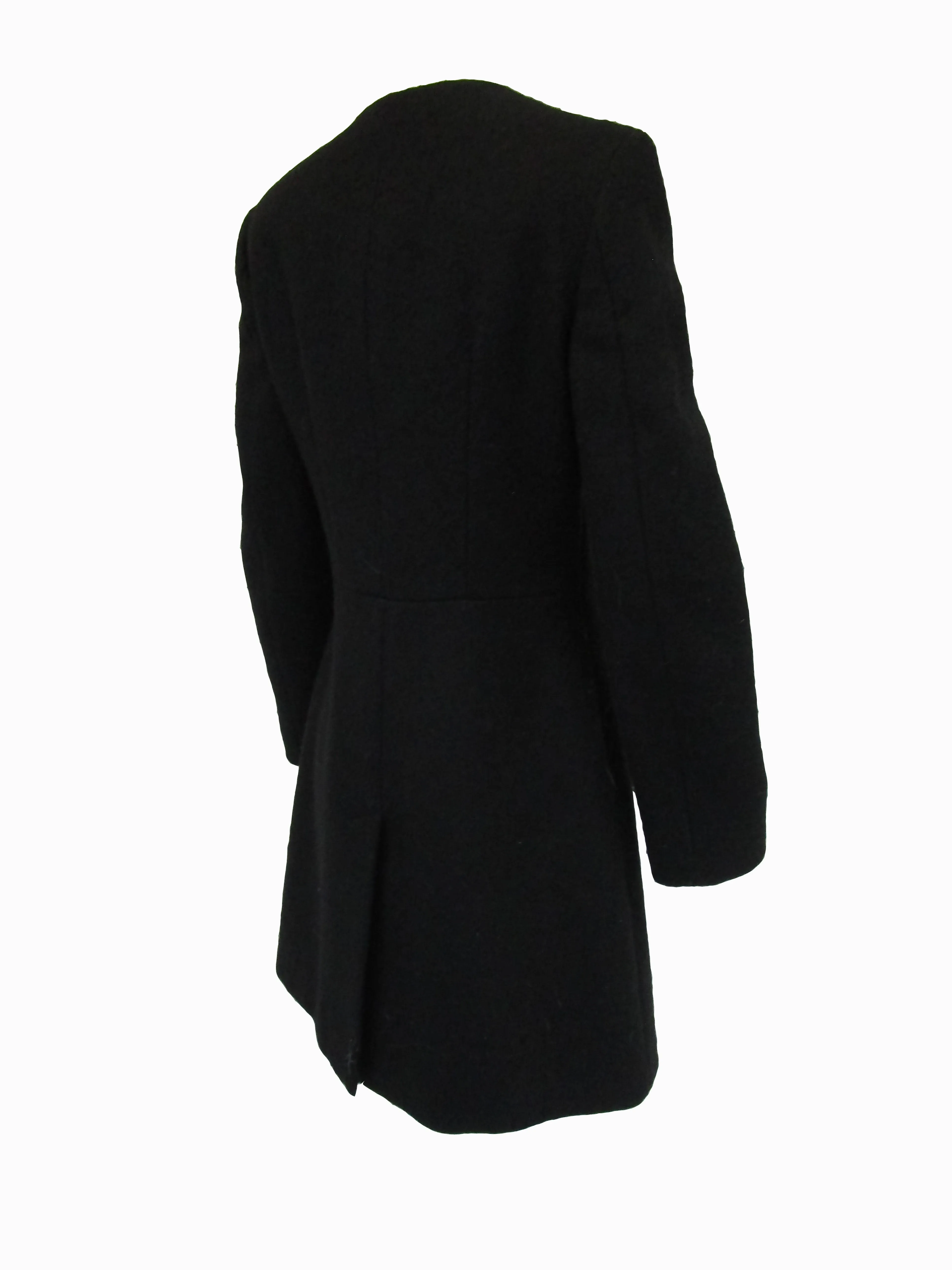 Black Wool Pringle of Scotland Coat