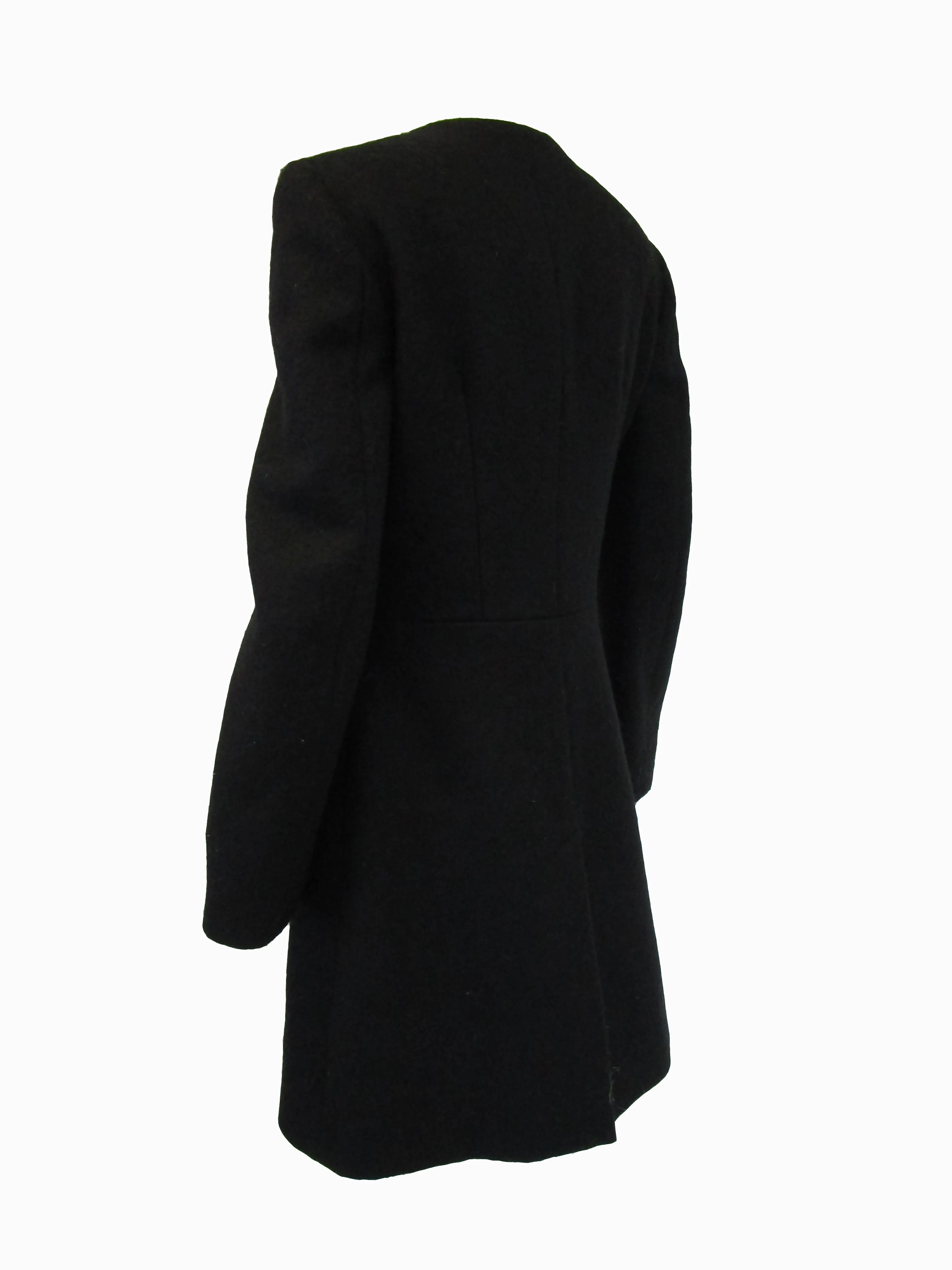 Black Wool Pringle of Scotland Coat