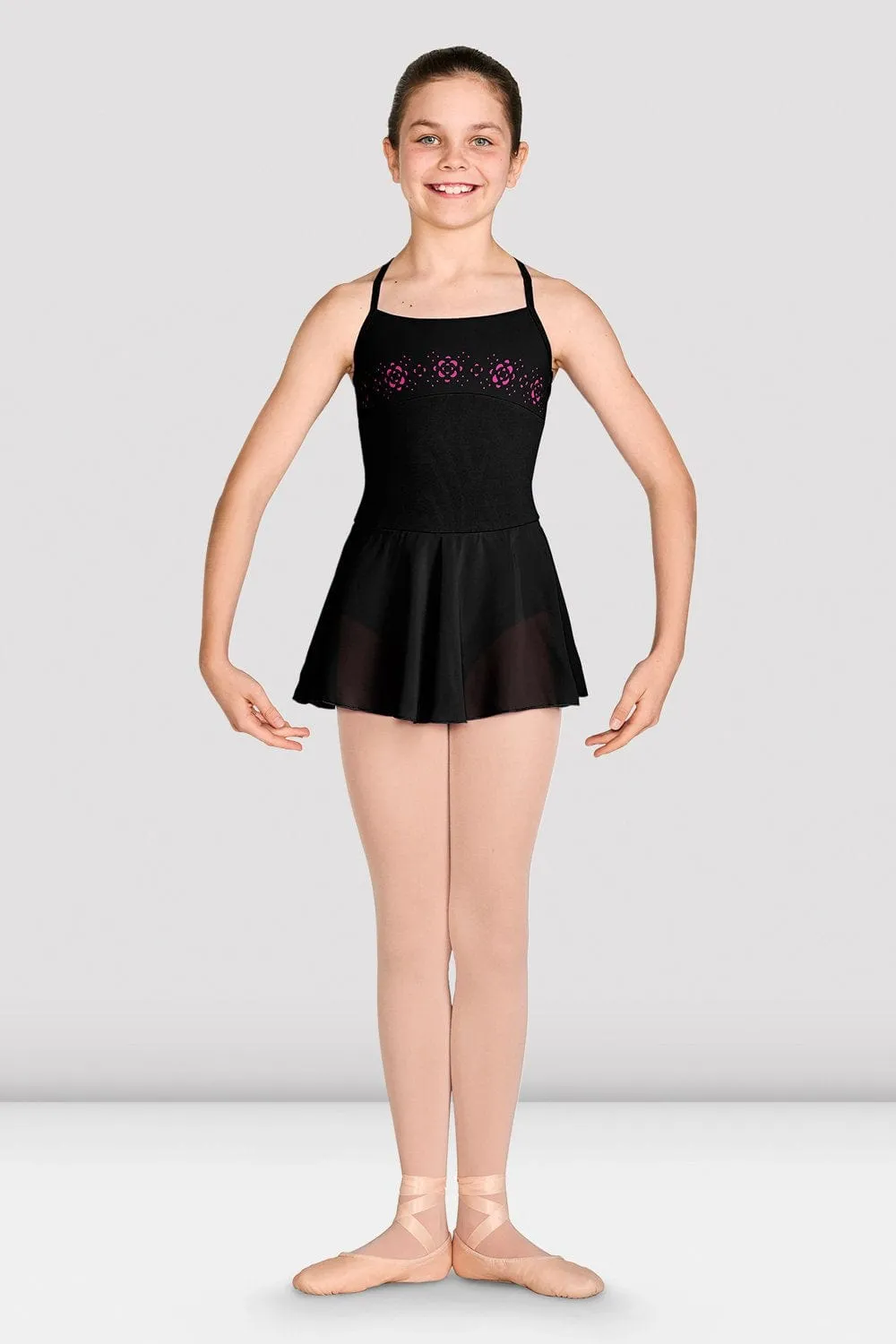 Bloch CL7897 Child Laser Cut Skirted Leotard