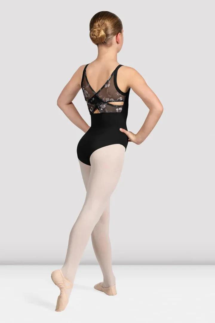 Bloch Girls Lila Floral Camisole Leotard