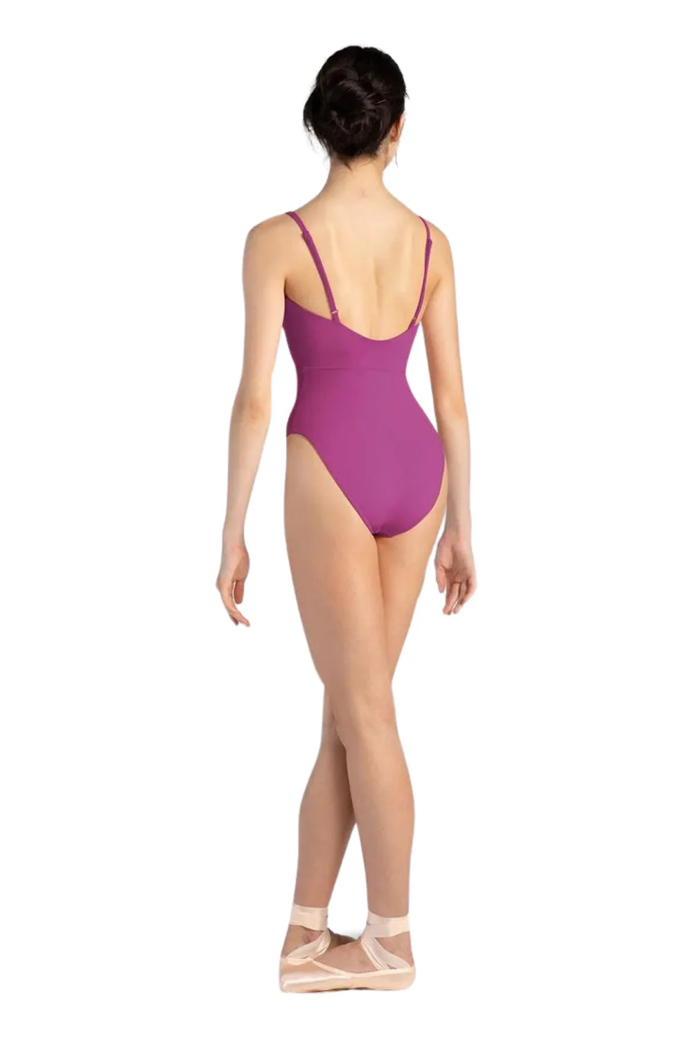 BLOCH LB5207B WOMEN LUCIA MESH INSERT CAMISOLE LEOTARD