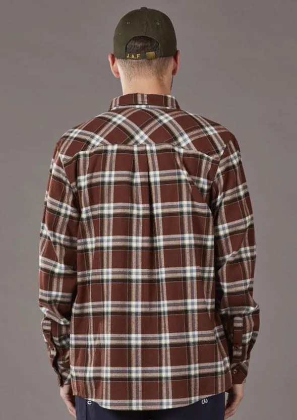 Boatyard Shirt Brown Check