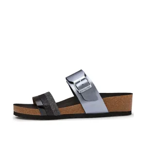 Bonnie Women's Cork Wedge Slide Sandal