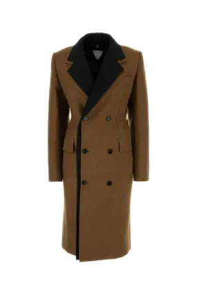 BOTTEGA VENETA | Biscuit wool blend coat