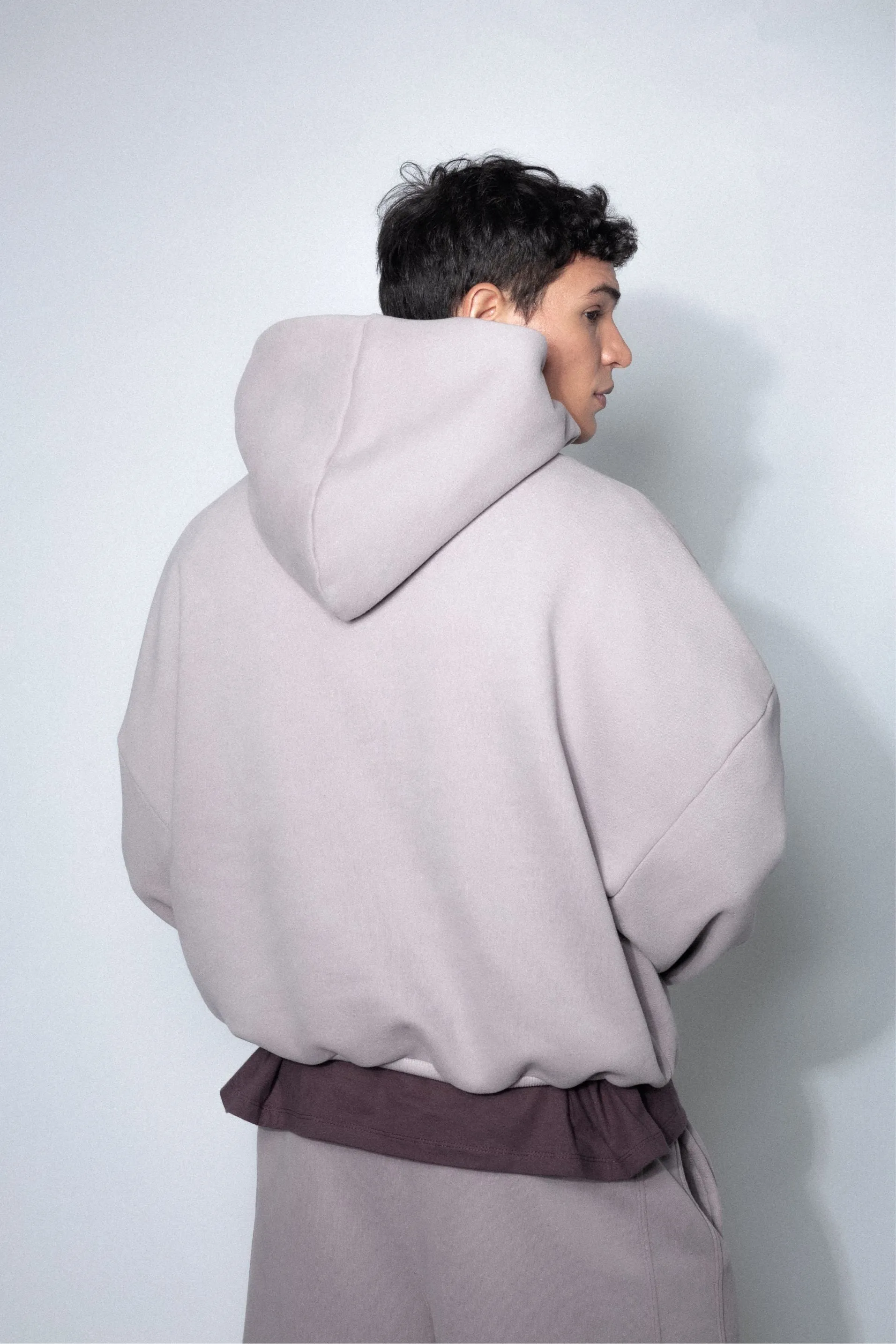 Box Hoodie - Lilac