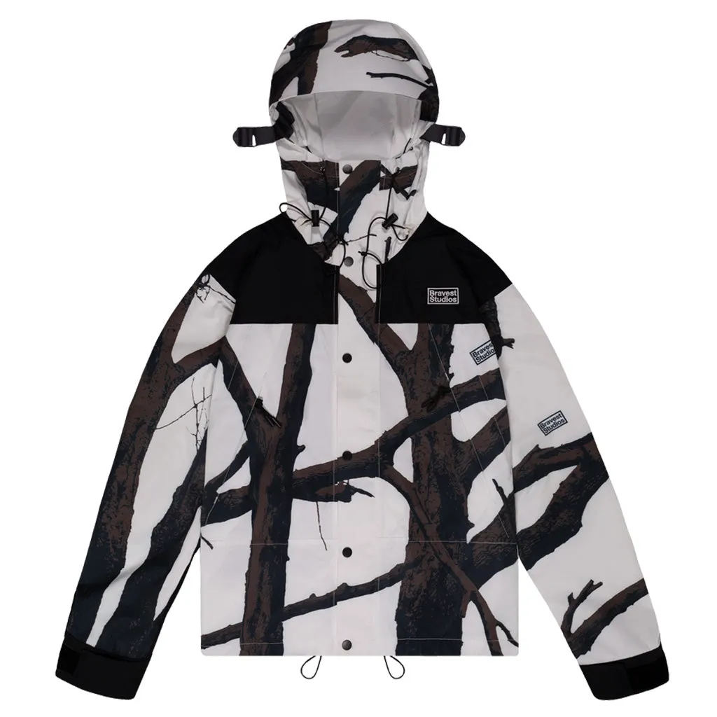 Bravest Studios Tree Camo White Parka