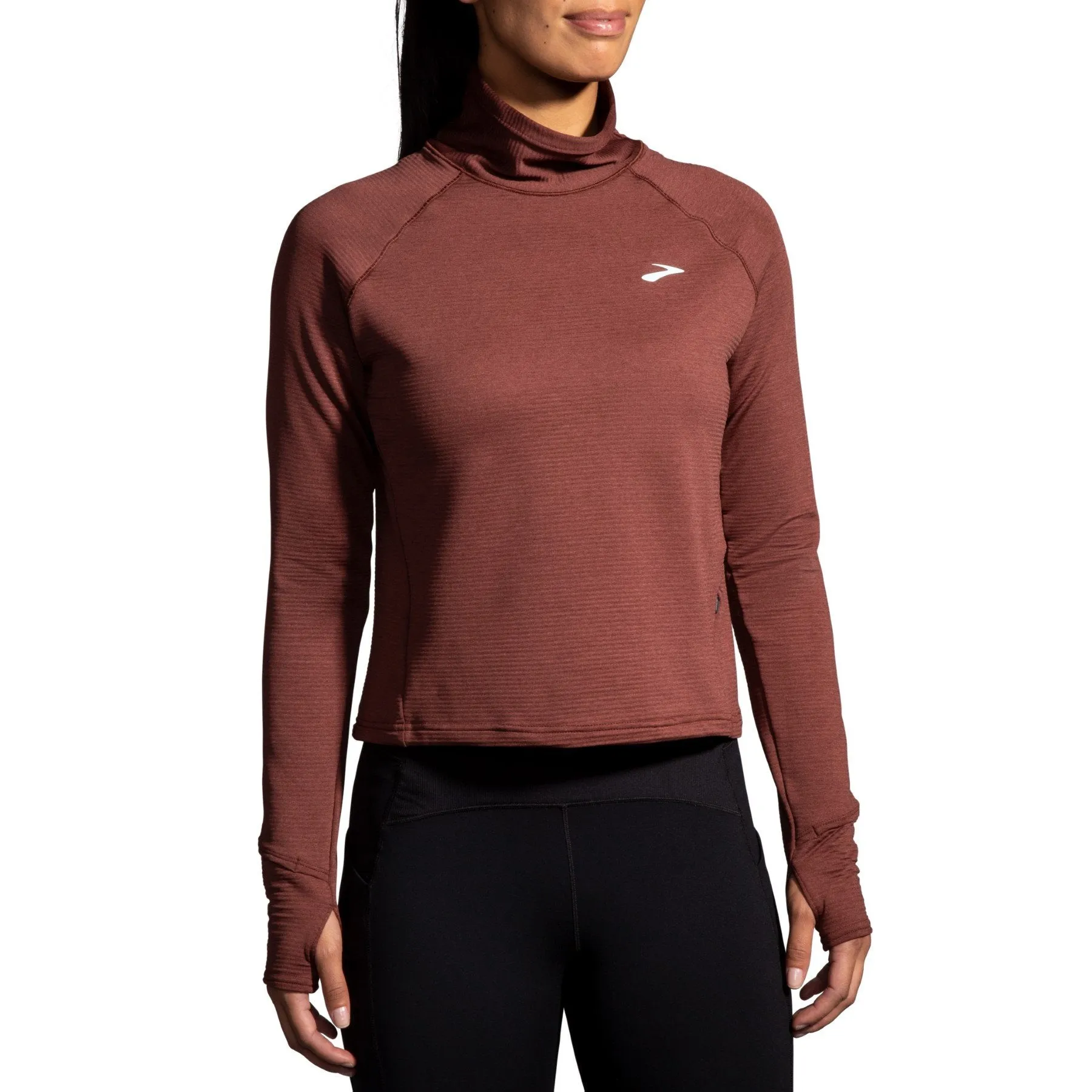 Brooks Women's Notch Thermal Long Sleeve 2.0