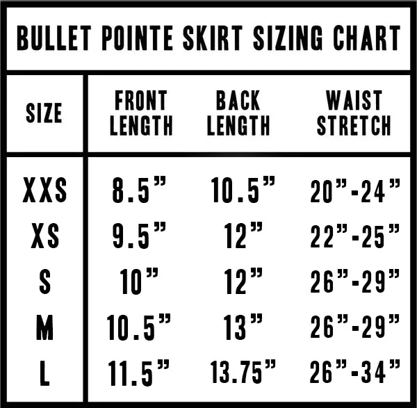 Bullet Pointe | Ballet Skirt | Mist