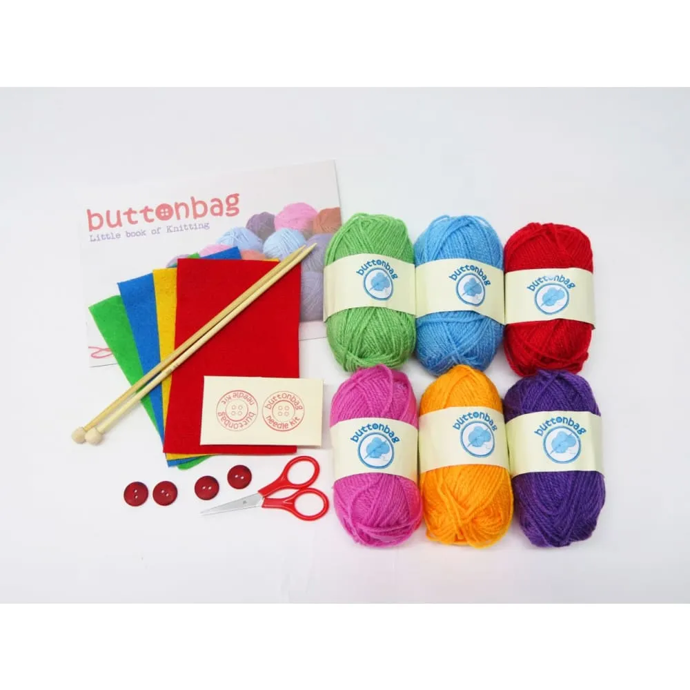 Buttonbag Learn How to Knit Kit