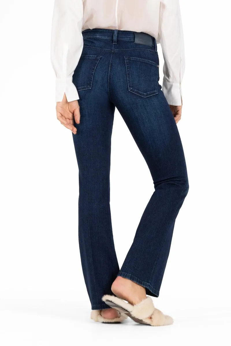 Cambio Paris Flared Full Length Jeans