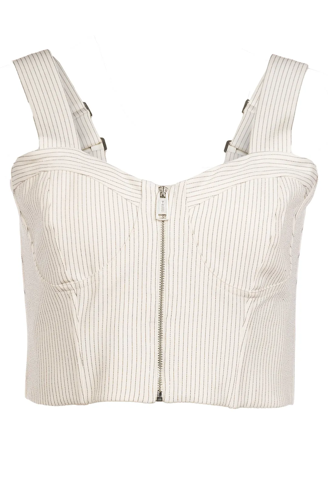 Camisole ivoire avec rayures  | Sydney