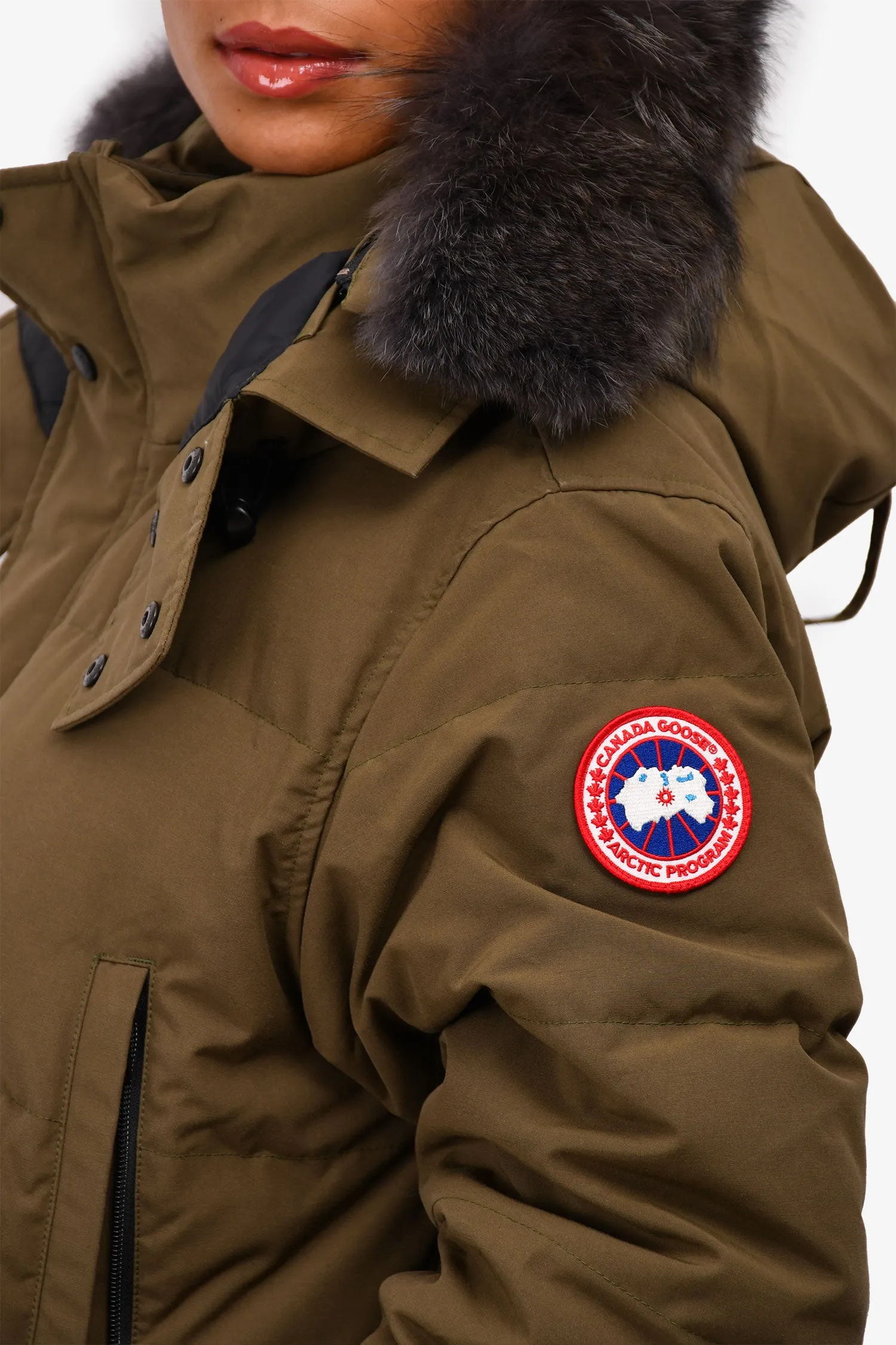 Canada Goose Green Down Parka Size XL