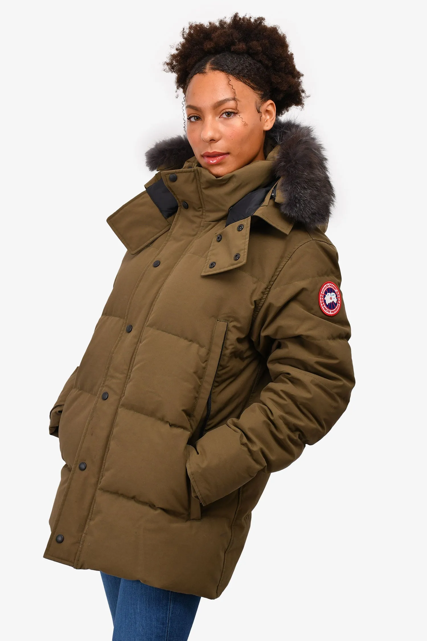 Canada Goose Green Down Parka Size XL