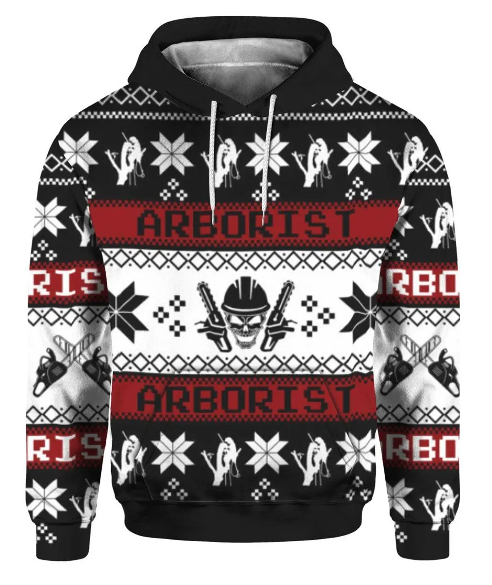 Christmas Arborist All Over Print 3D Hoodie For Men And Women, Christmas Gift, Warm Winter Clothes, Best Outfit Christmas