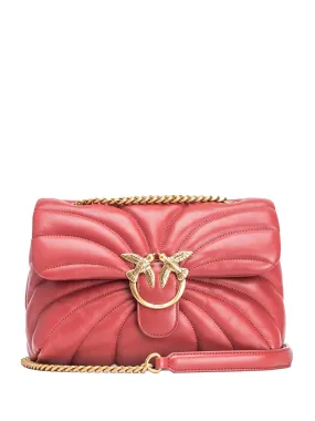 Classic Love leather crossbody bag