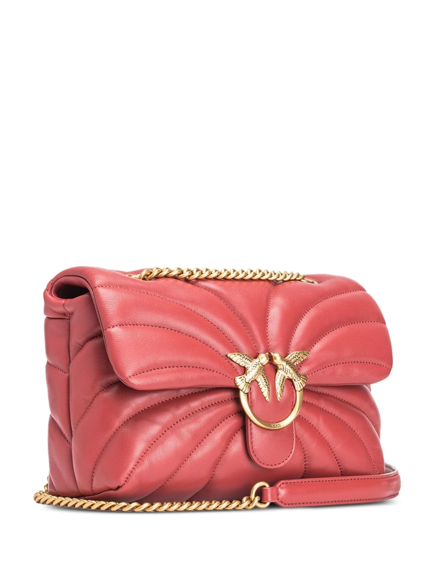 Classic Love leather crossbody bag