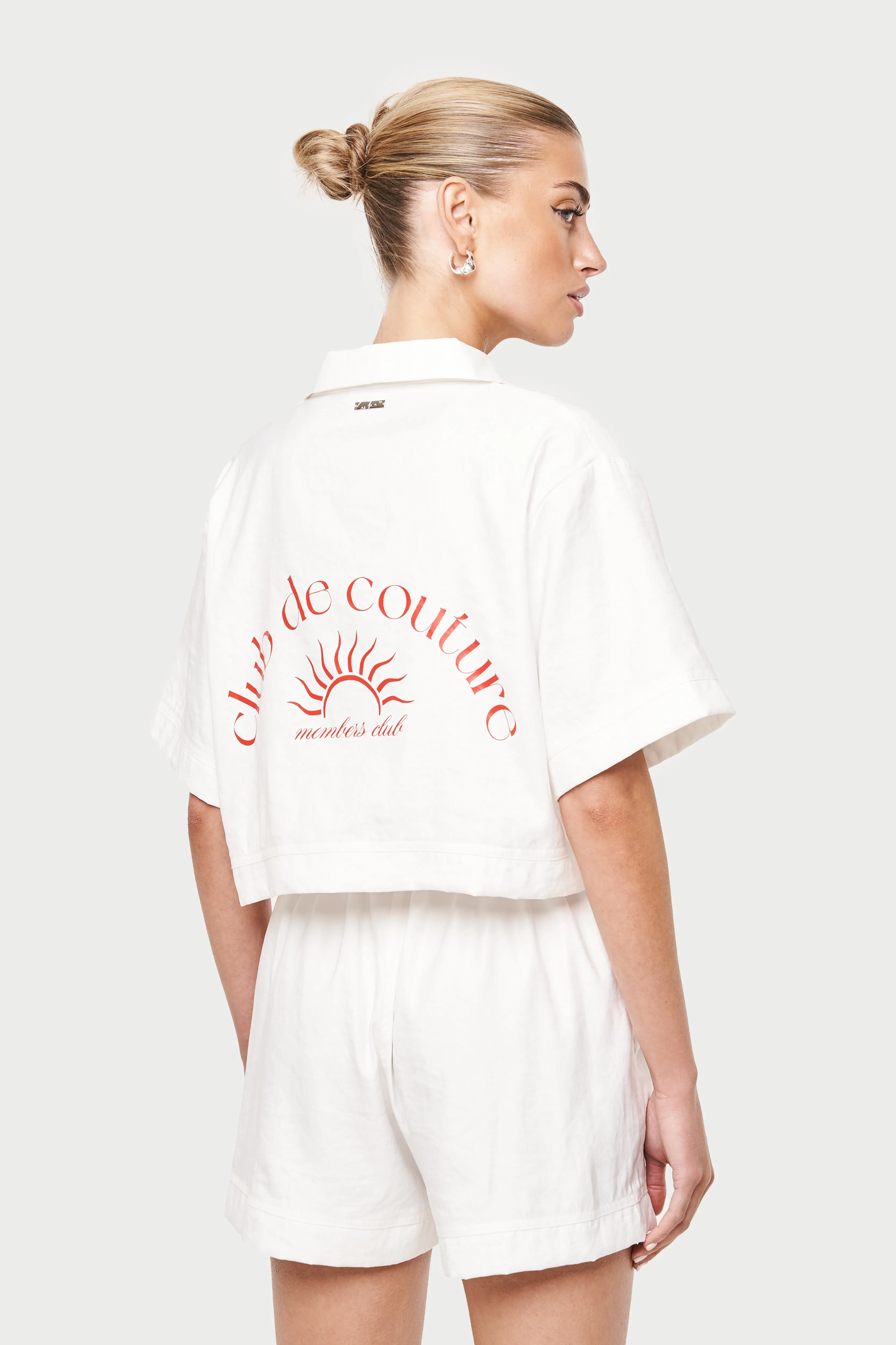 CLUB DE COUTURE RESORT SHIRT - WHITE