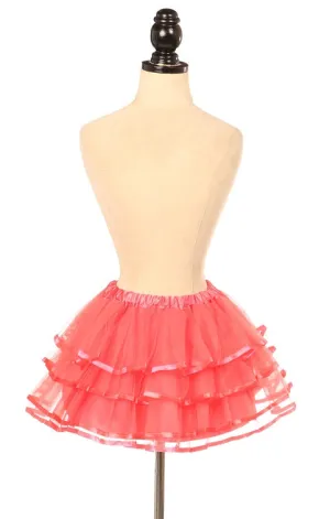 Coral Ribbon Tutu - Queen Size