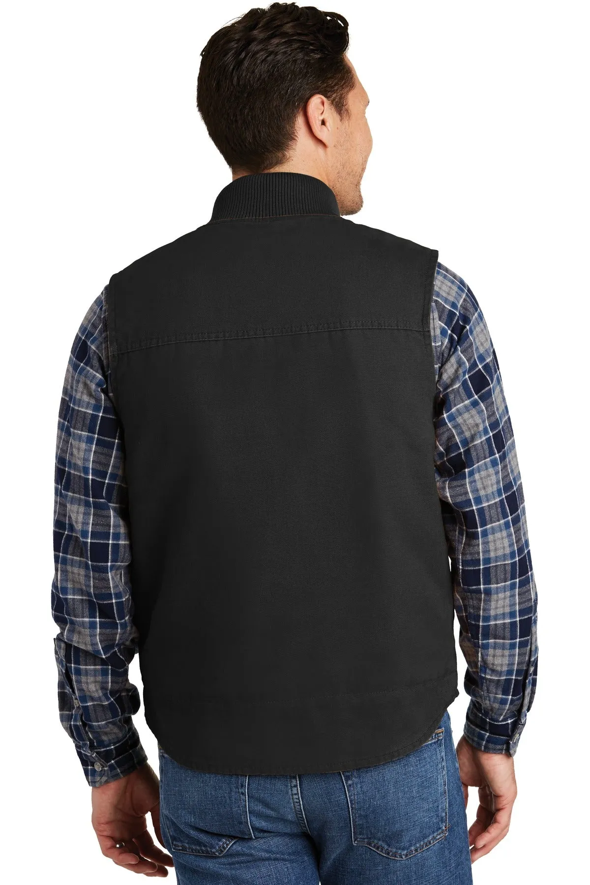 CornerStone Men's Washed Duck Cloth Vest. CSV40