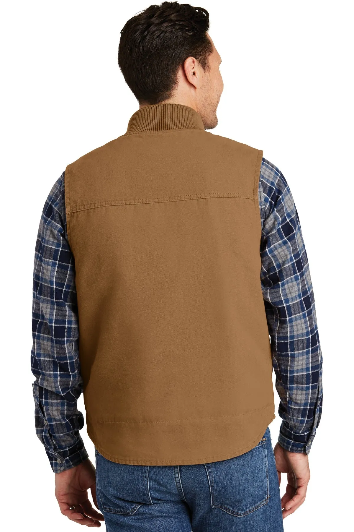 CornerStone Men's Washed Duck Cloth Vest. CSV40