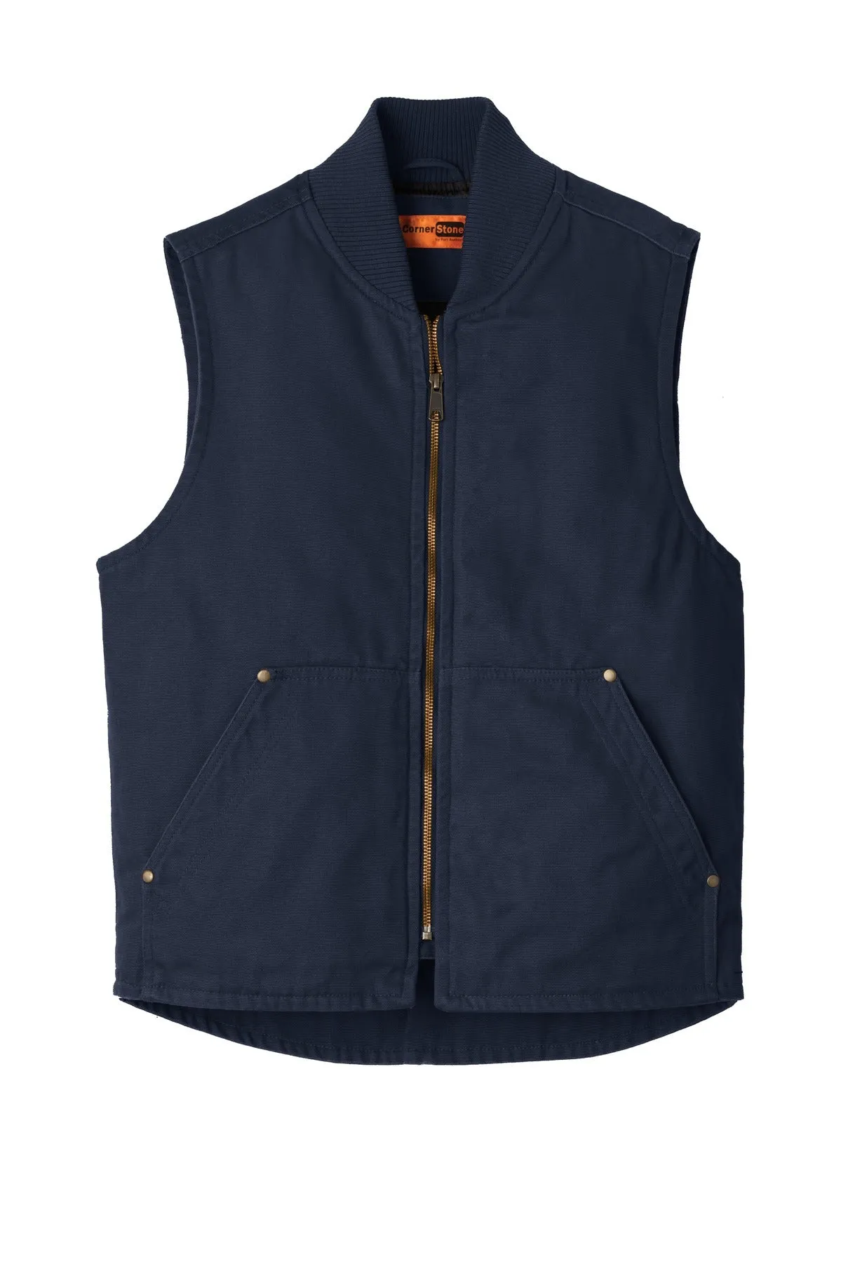 CornerStone Washed Duck Cloth Vest. CSV40