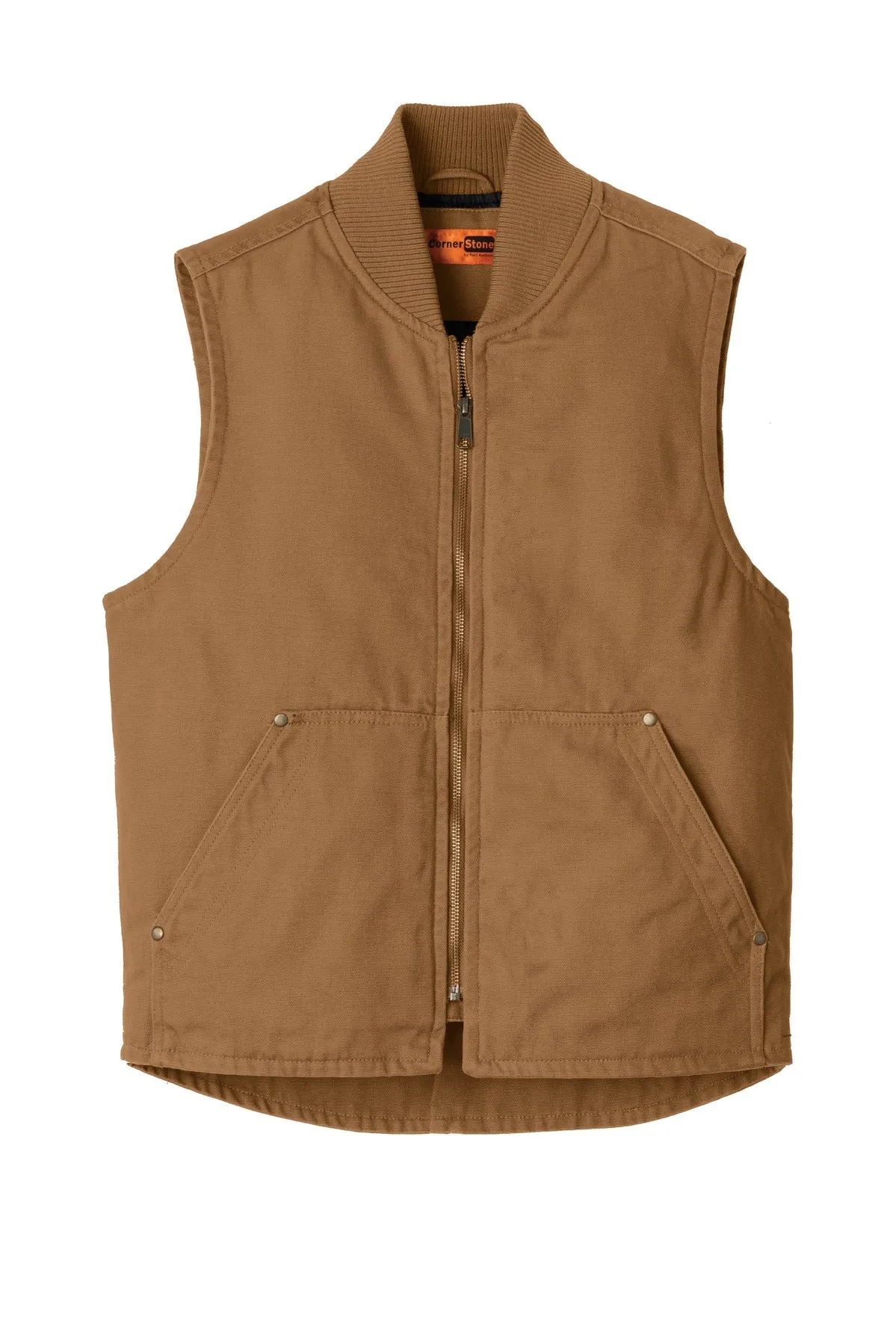 CornerStone Washed Duck Cloth Vest. CSV40