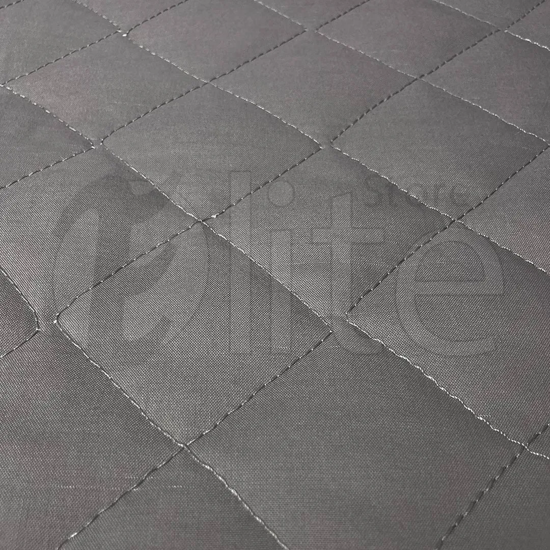 Cotton Quilted Sofa Cover – Grey Color